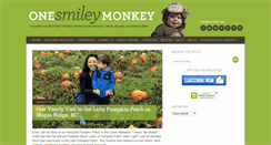 Desktop Screenshot of onesmileymonkey.com